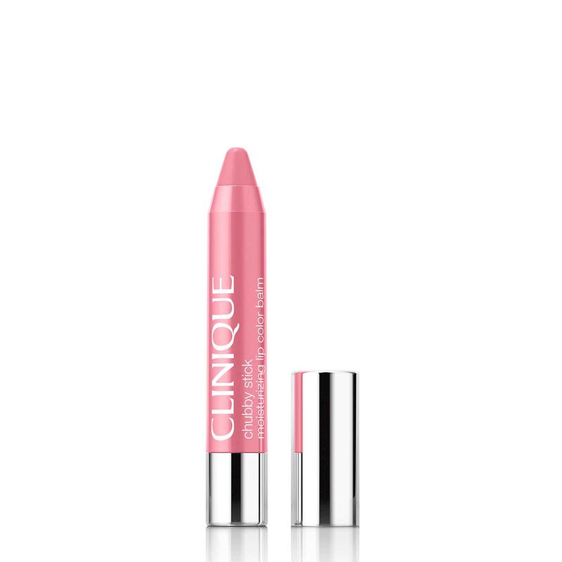 Clinique Chubby Stick Moisturizing Lip Balm Plushest Pink image number 16